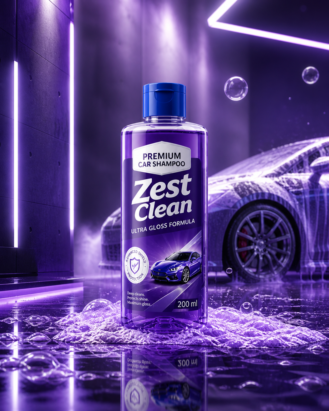 Zest Clean Ultra Gloss Car Shampoo